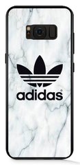 Надежный чехол для Samsung S8 plus Логотип Adidas
