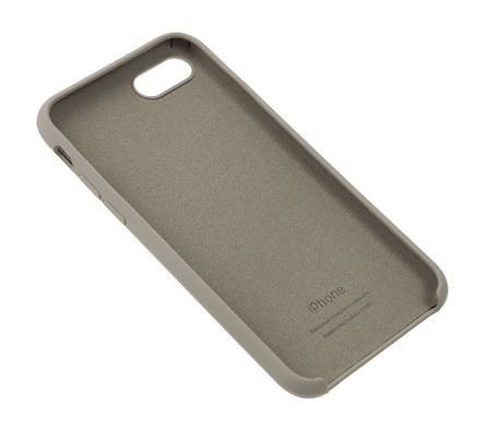 Прочный оригинальный бампер для iPhone SE 2 цвет серый