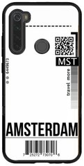 Модный чехол для Samsung Galaxy А21 Билет Амстердам