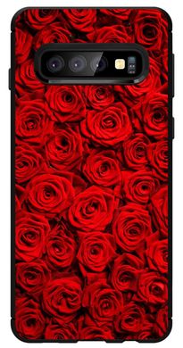 Модний бампер з Квітами для Samsung S10 Plus ( G975F ) Троянди