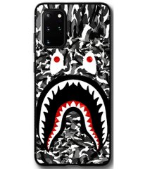 Модный  чехол  для Samsung S20 Plus  Аape Shark Шарк Эйп