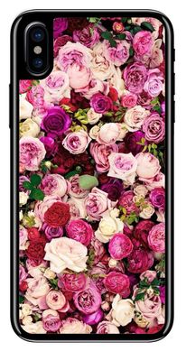 Яскраві троянди силіконовий бампер для iPhone X / 10
