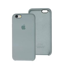 Крепкий матовый оригинальный бампер для IPhone 6/6s с  покрытием "антиотпечаток" цвет синий туман
