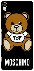 Популярный чехол на Sony Xperia X Медведь Moschino