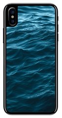 ТПУ Чехол с Текстурой воды на iPhone XS Стильный