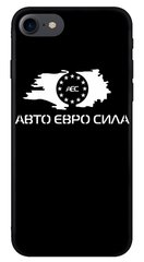 Чорний бампер для iPhone 7 Авто Євро Сила