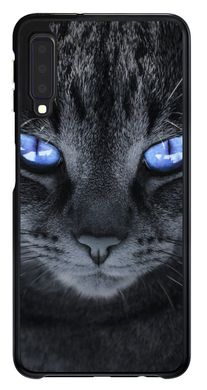 Прогумований чохол для Samsung A7 Galaxy A750 Котик