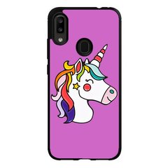 Чохол Unicorn lady для Самсунг А20 2018 (А205F) Гарний