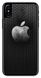 Лого Apple силиконовый бампер для iPhone X / 10