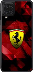 Червоний чохол з логотипом Ferrari для Samsung Гелексі А12