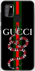 Купити недорого Київ чохол для Galaxy A21s A217 лого Gucci