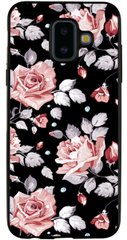 ТПУ Чохол з Трояндами на Galaxy J6 Plus 2018 Красивий