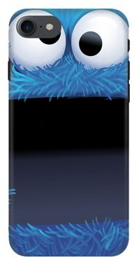 Чехол с Монстром Коржиком для iPhone 7 Синий