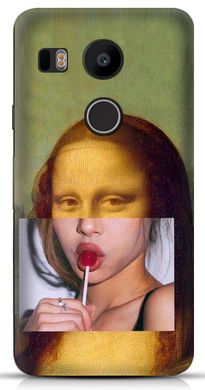 Зухвалий захисний чохол для LG Nexus 5 x Мона Ліза