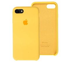Прочный силиконовый матовый бампер для IPhone 6/6s с отталкивающим грязь покрытием цвет желтый