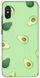 Стильный зеленый бампер для Xiaomi Redmi 9а Авокадо На подарок