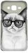 Захисний бампер сумний кіт Samsung galaxy j3 2016 року
