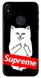 Чехол Котик с факами для Xiaomi Redmi Note 5 Черный
