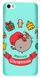 Чохол на Різдво з Котиком Пушином для Xiaomi Mi5