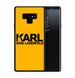 Желтый чехол для  Samsung Note 9 Karl Lagerfeld