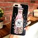 Чехол с блестками внутри на iPhone 7 Plus Вода единорогов