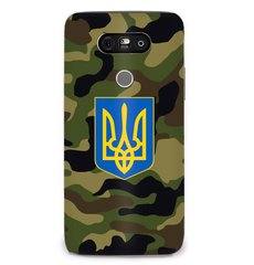 Пластиковый чехол c гербом Украины  LG G5 Камуфляж