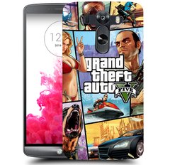 Чехол с игрой ГТА на Смартфон LG G3 – D855 Защитный