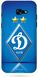Синій чохол для Galaxy A7 17 Логотип Динамо Київ