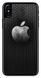 Лого Apple силіконовий бампер для iPhone XS Max
