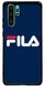 Синий чехол для Huawei P30 Pro ( 51093TFV ) Логотип Fila