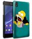 Чехол с Гомером Симпсоном на Sony Xperia Z2 Зеленый