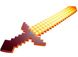 Безопасное оружие для детей Майнкрафт ( Minecraft ) Огненный меч