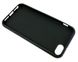 Матовий силіконовий чохол для iPhone 5 / 5s / SE чорний