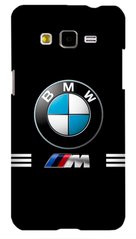 Чохол з логотипом БМВ на Samsung Grand Prime Чорний