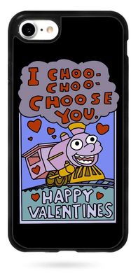 Святковий бампер на iPhone ( Айфон ) SE 2 Happy Valentines