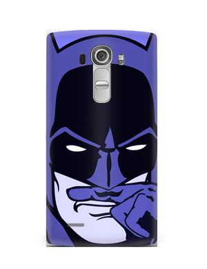 Фиолетовый чехол для LG G4  Бэтмен (The Batman)