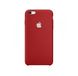 Стильна оригінальна софт тач накладка для IPhone 6 / 6s колір китайський червоний