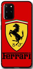 Стильний Червоний чохол на Samsung S20 Ferrari