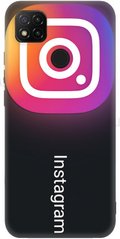 Популярный чехол с лого инстаграмм для Сяоми Редми 9с