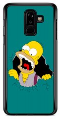 Чехол накладка с Гомером Симпсоном на Samsung ( Самсунг ) A605 Зеленый