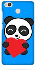 Чехол для влюбленных с Пандой на Xiaomi Redmi 4x Праздничный