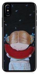 Чехол с Гапчинской на iPhone 10 / X Прорезиненный