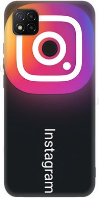 Популярный чехол с лого инстаграмм для Сяоми Редми 9с