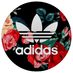Попсокет для девушки с логотипом Adidas Дизайнерский