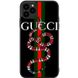Чехол со змеей GUCCI на iPhone 11 Про Модный