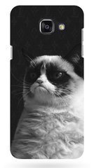 Практичный бампер для Samsung Galaxy A7 (16) - Grumpy cat