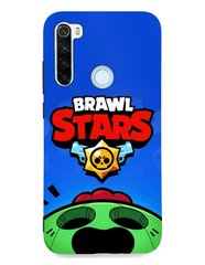 Прикольный чехол накладка с игрой Brawl Stars для Xiaomi Note 8