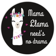 Прикольний держатель для телефона ( pop-socket ) Mama llama need's no drama