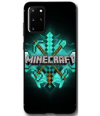 Бампер Minecraft на Samsung S20 Защитный