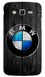 Чехол накладка с логотипом BMW для Samsung Grand 2 Duos Черный
